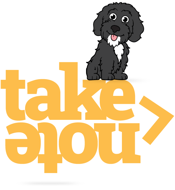 take-note logo